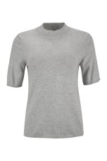Knit jumper with sparkles