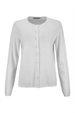 Cardigan with sparkles