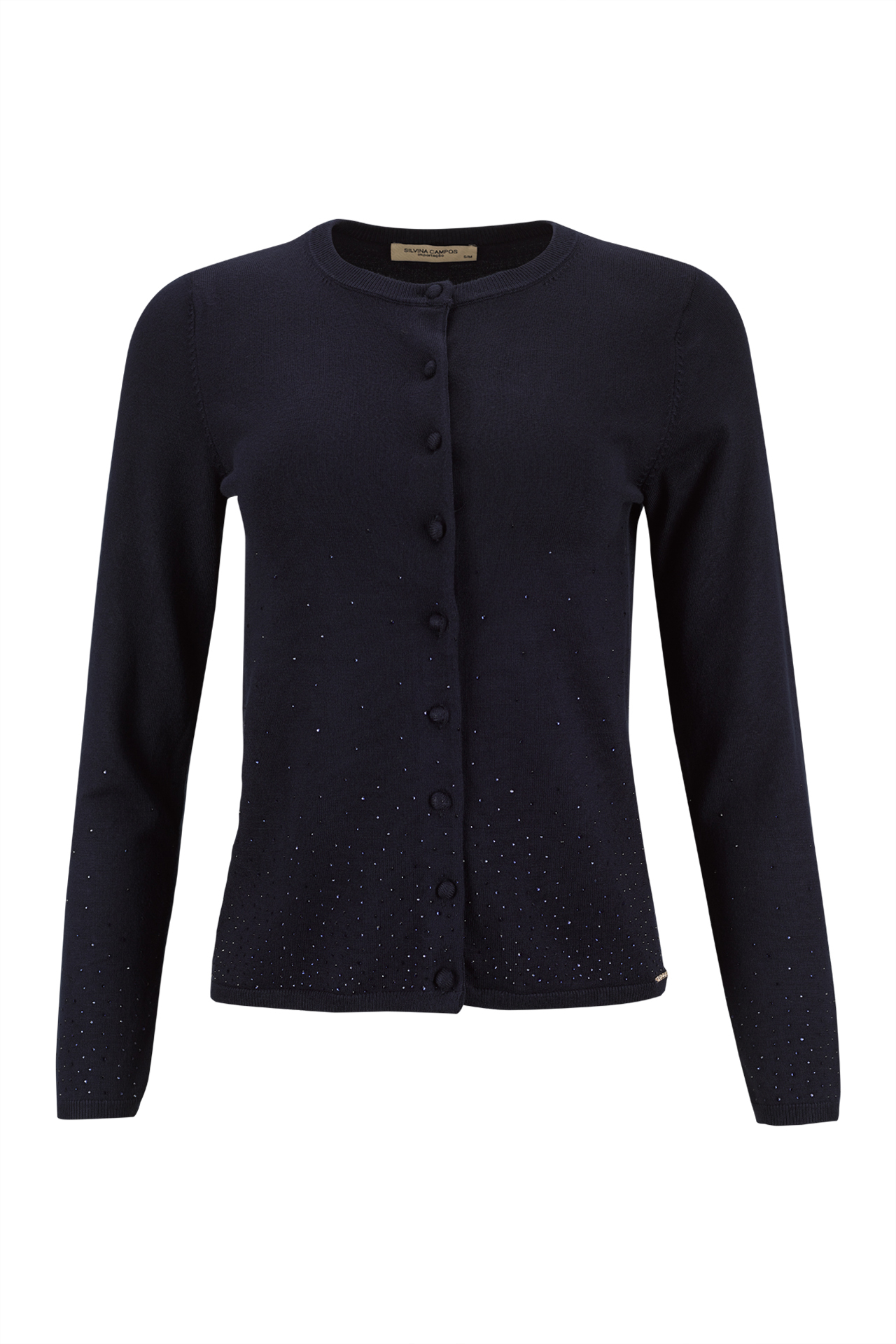 Cárdigan con brillos