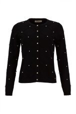 Cardigan with pearls