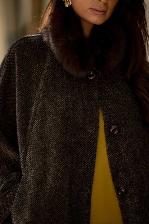Casaco estilo poncho Casaco estilo poncho