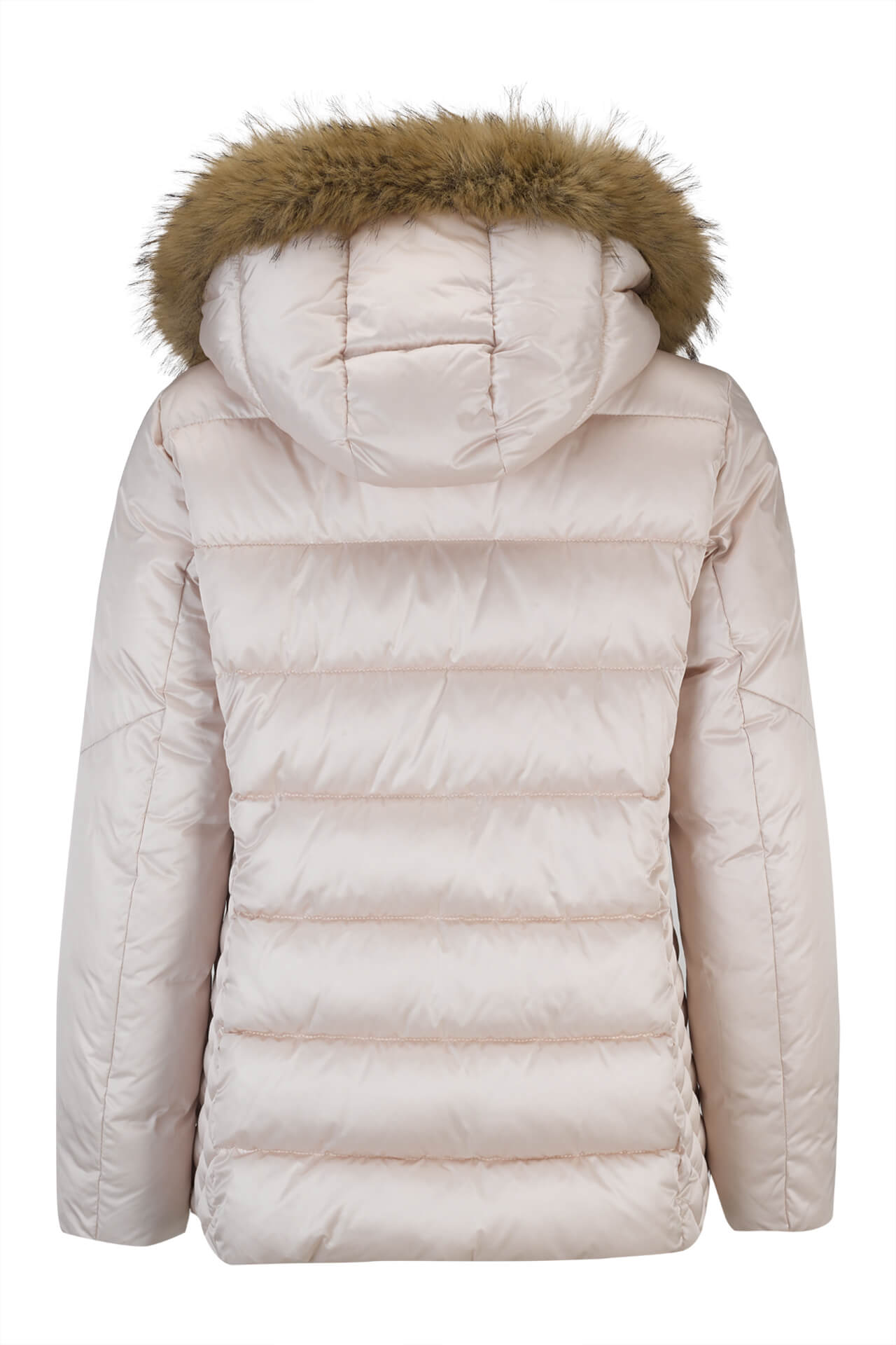 Quilted jacket with hood