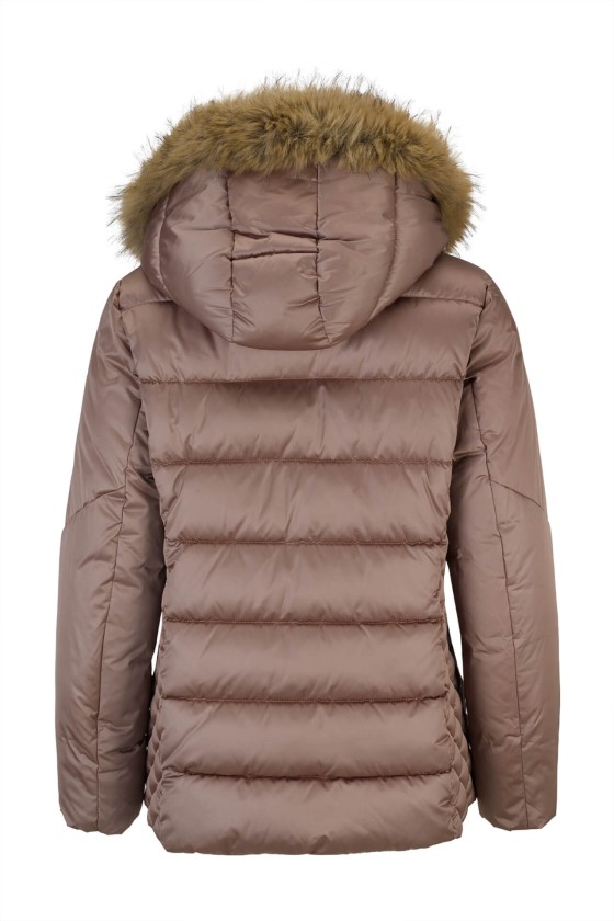 Chaqueta acolchada con capucha