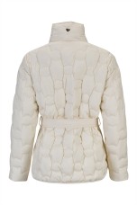 Parka acolchada con cinturn