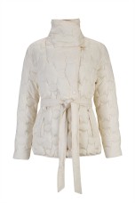 Parka acolchada con cinturn