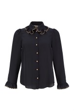 Blusa gola princesa