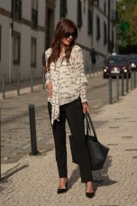 Exclusive print blouse