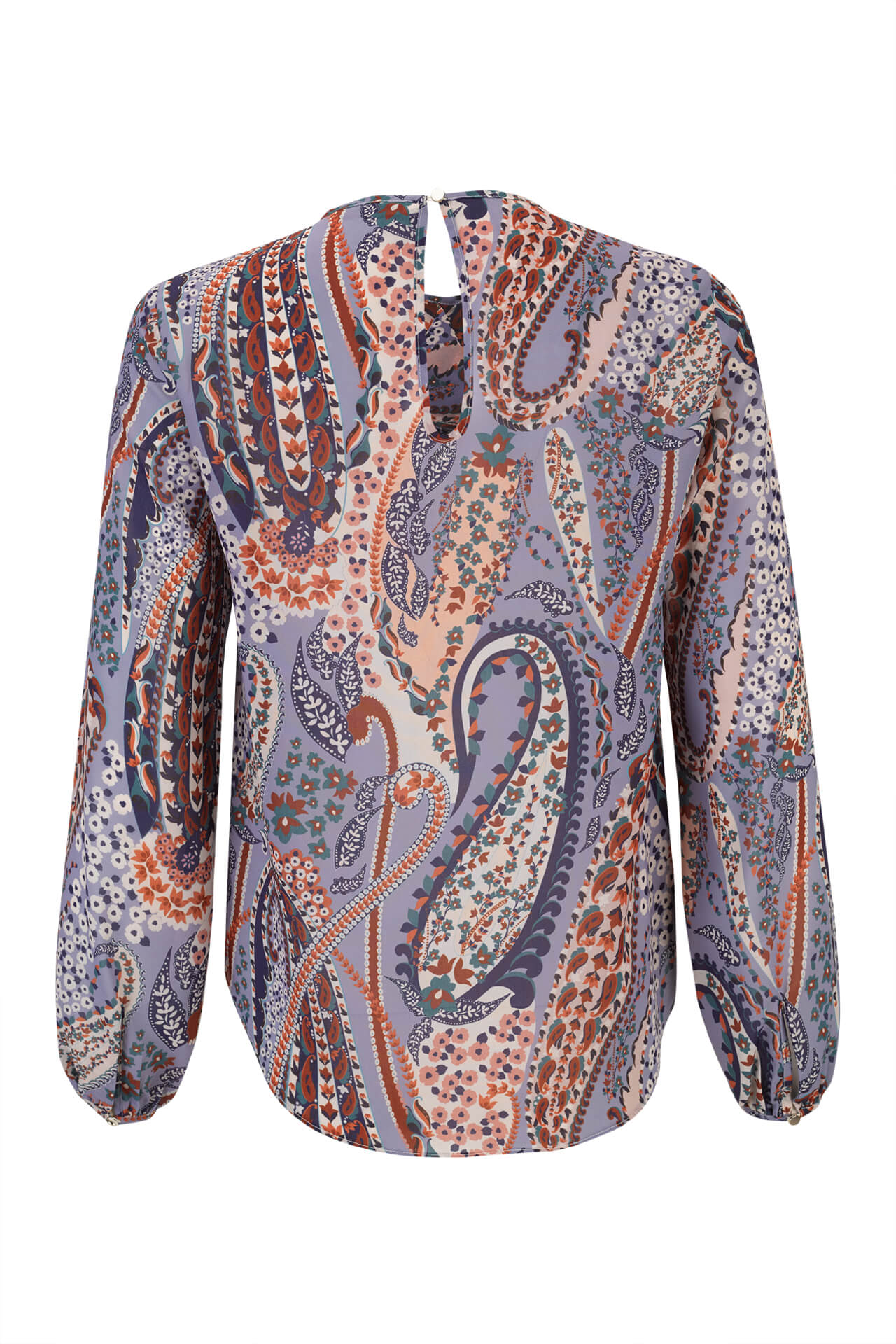 Túnica folhos na frente