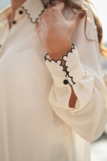 Shirt with contrasting details