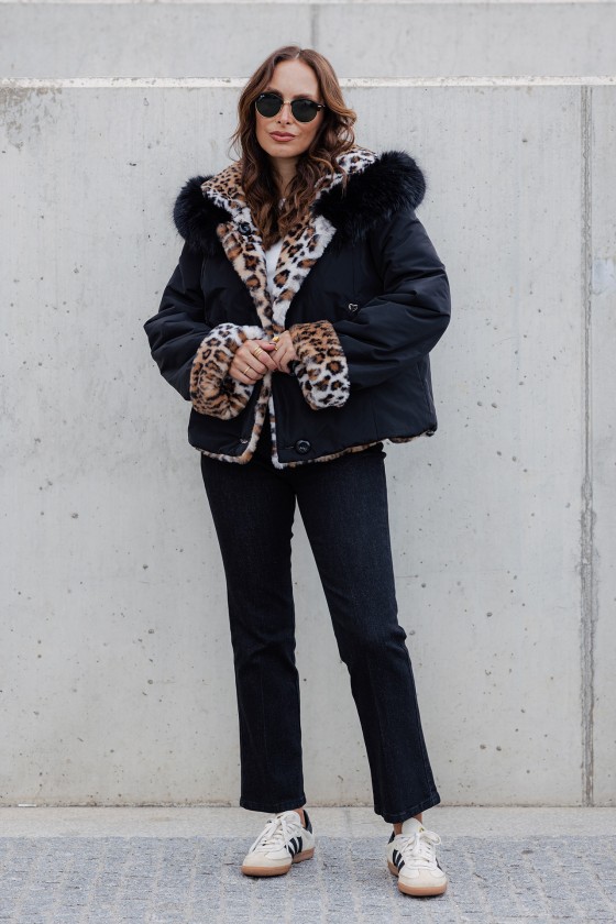 Reversible parka