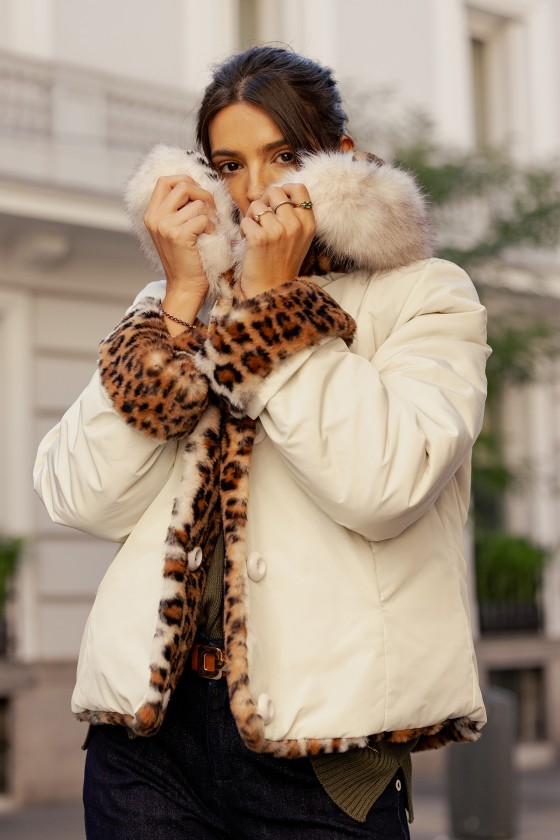 Reversible parka