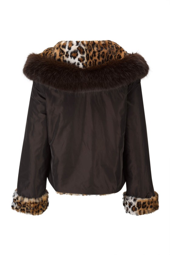 Parka reversible