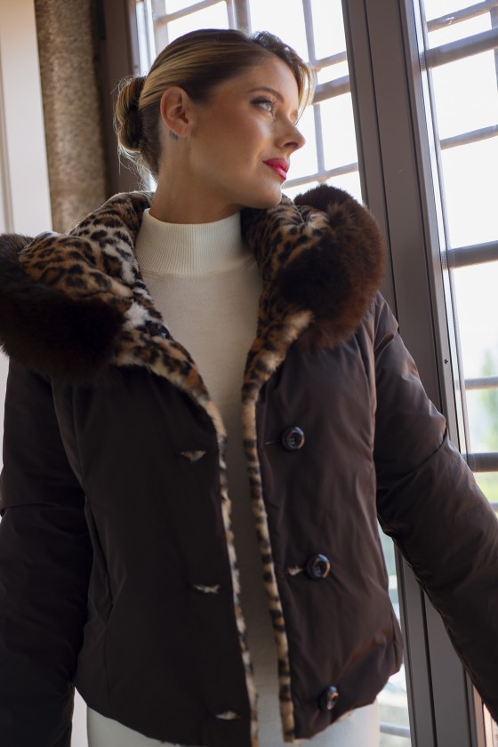 Parka reversible