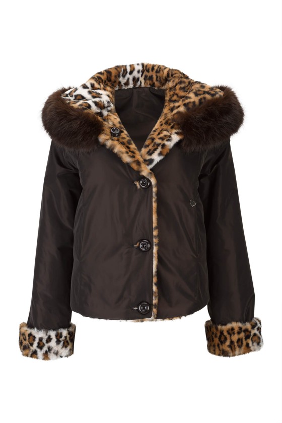 Parka reversible