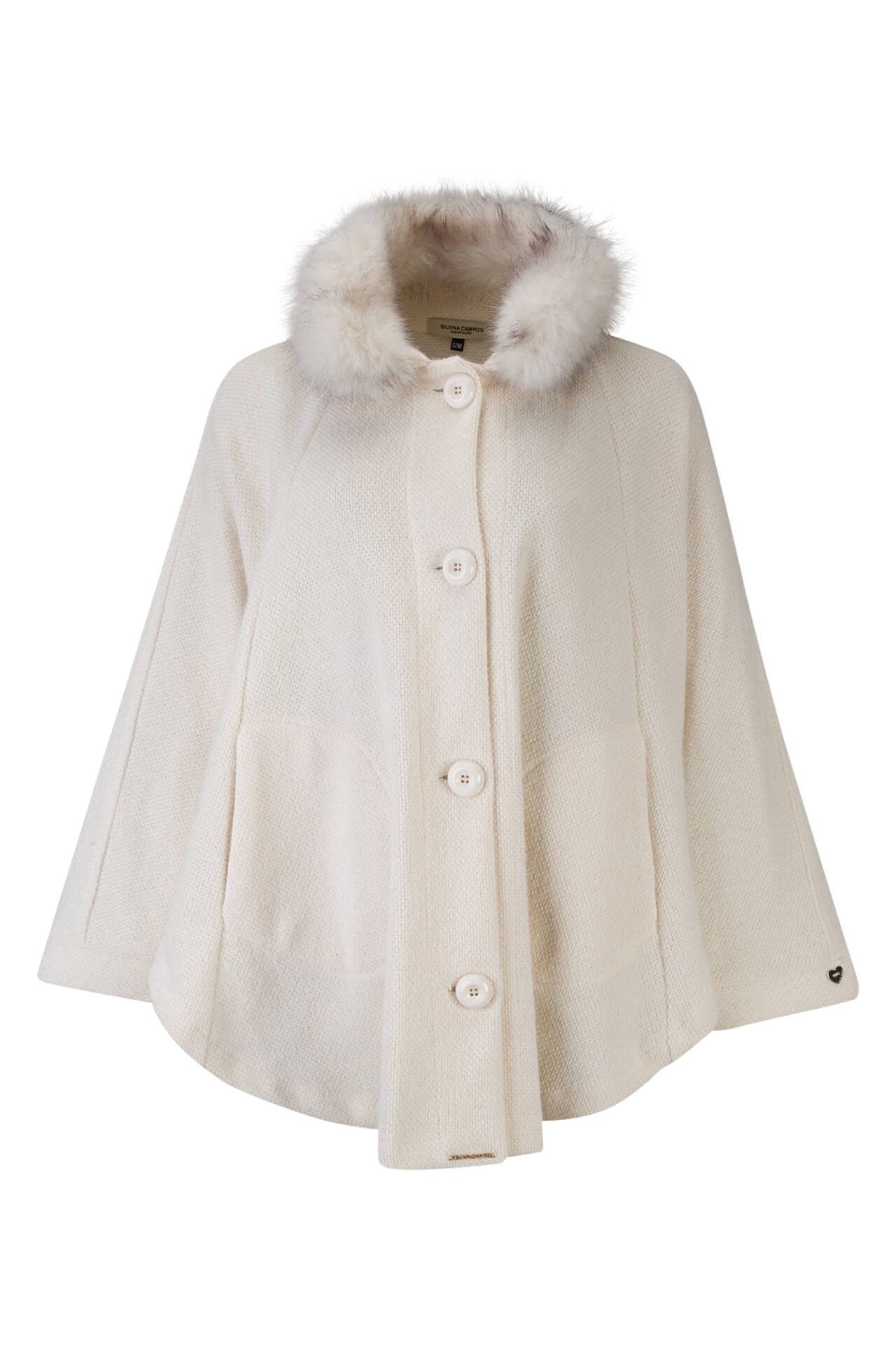 Casaco estilo poncho