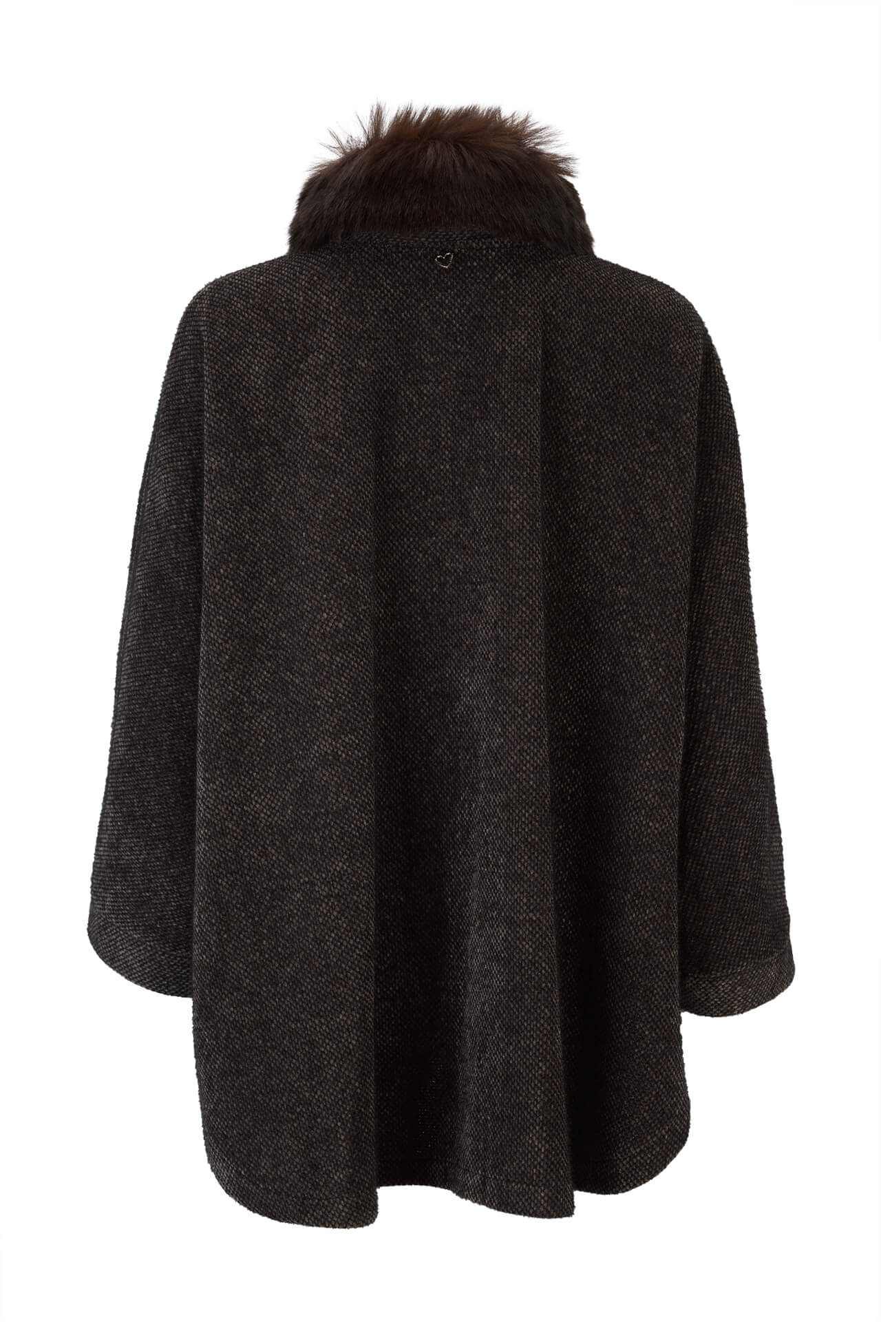 Casaco estilo poncho