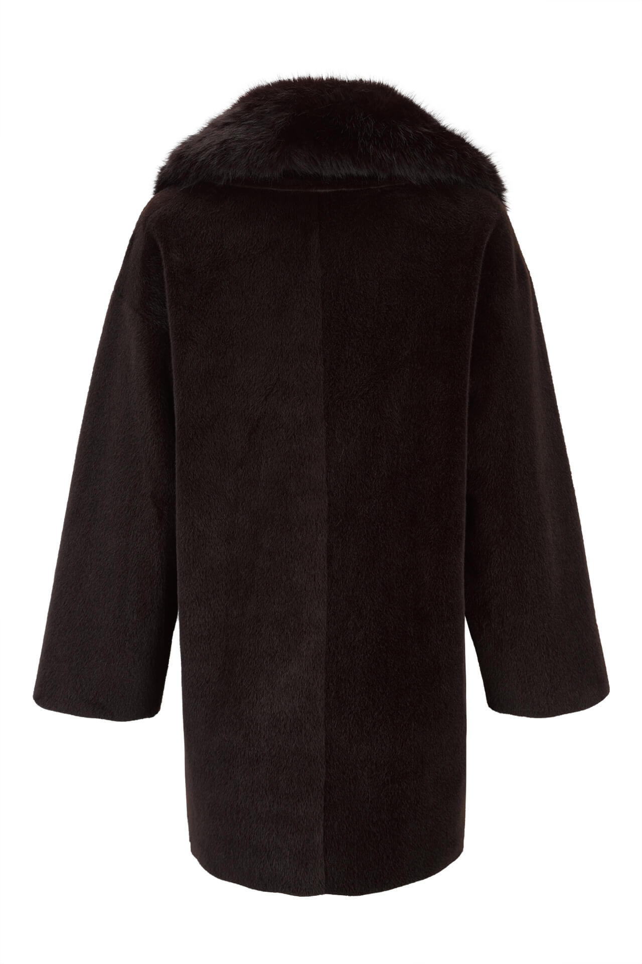 Reversible fur coat