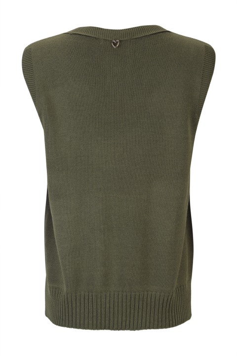 Knitted waistcoat