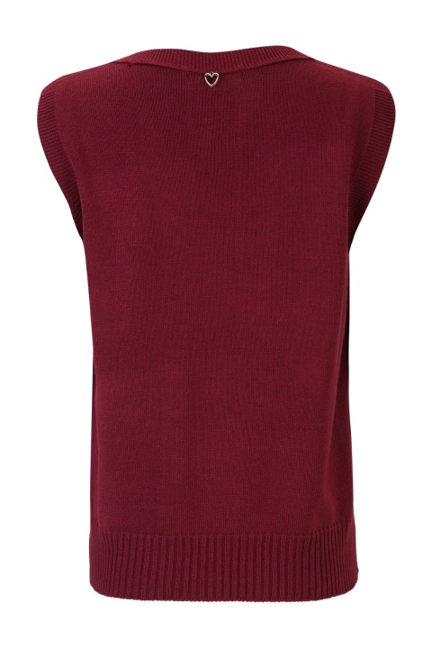 Knitted waistcoat Knitted waistcoat
