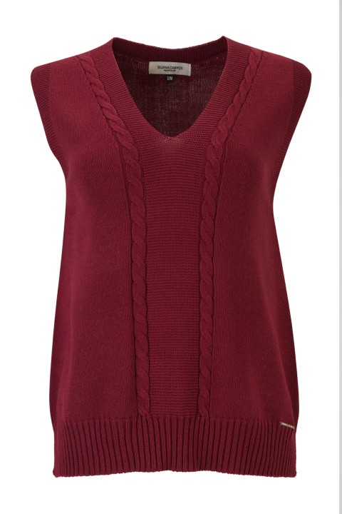 Knitted waistcoat Knitted waistcoat