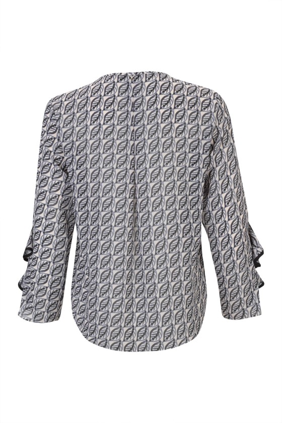 Ruffled blouse