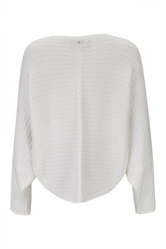 Camisola de malha manga ampla