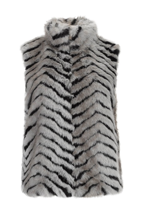 Fur waistcoat
