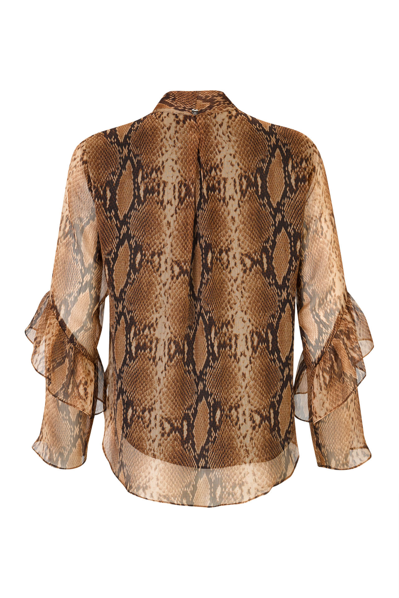 Túnica estampado de serpiente