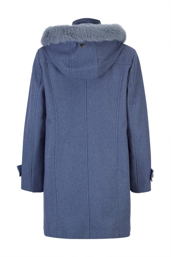 Anorak with detachable hood