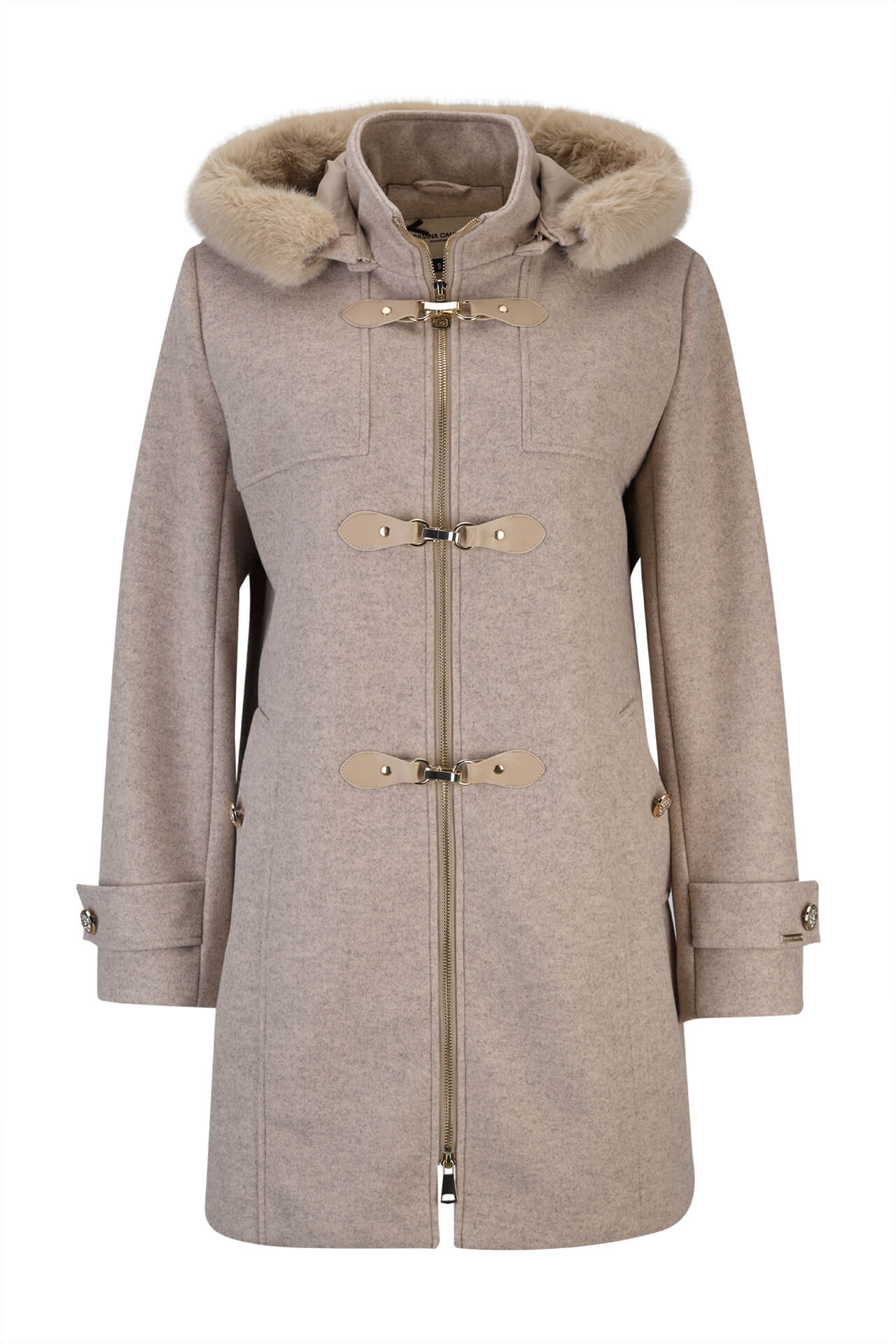 Anoraque com capuz amovível