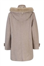 Anoraque com capuz amovvel