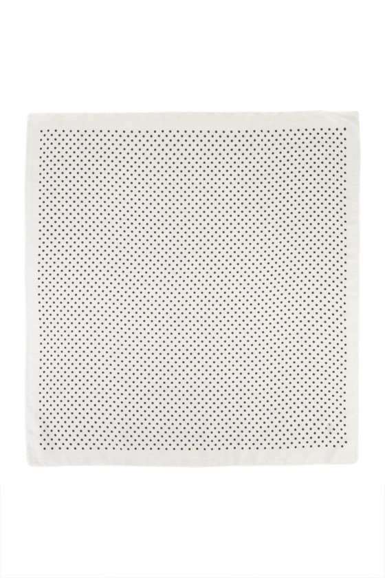 Leno estampado padro bolinhas