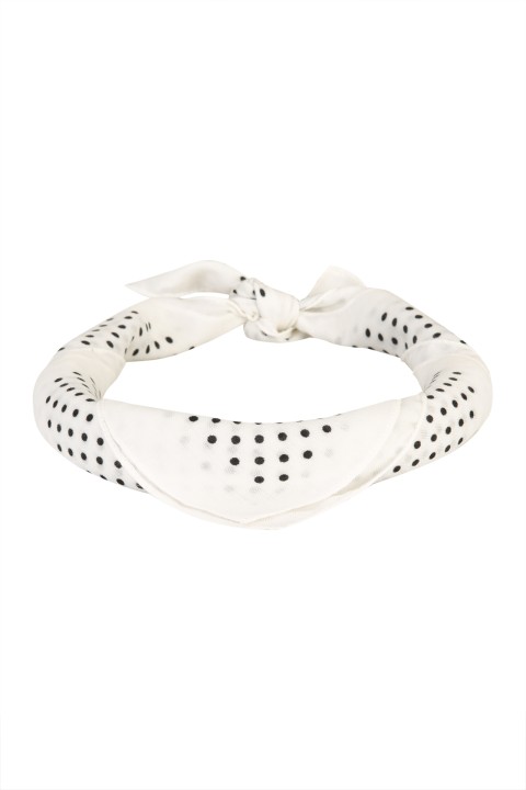 Leno estampado padro bolinhas