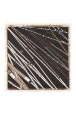 Leno estampado padro equestre