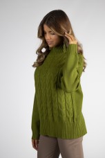 Camisola de gola alta