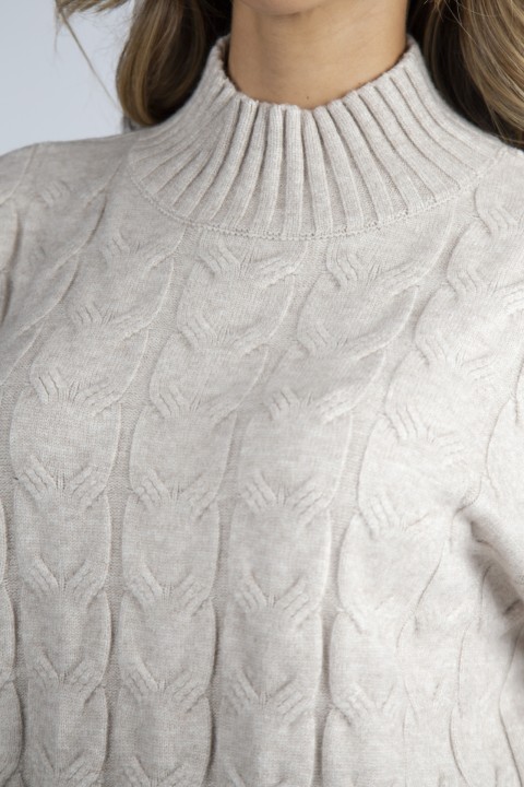 Camisola de gola alta