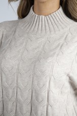 Camisola de gola alta