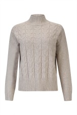 Camisola de gola alta