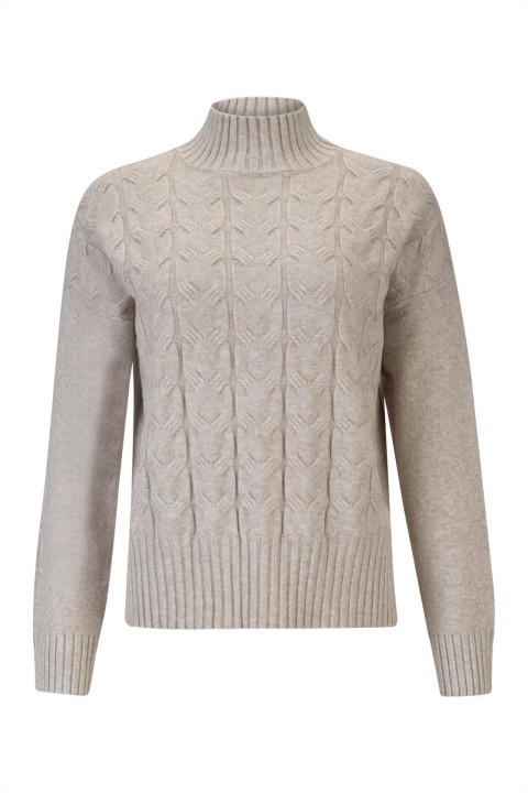 Camisola de gola alta