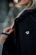 Casaco estilo aviador