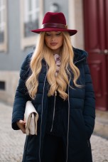 Parka with removable hood