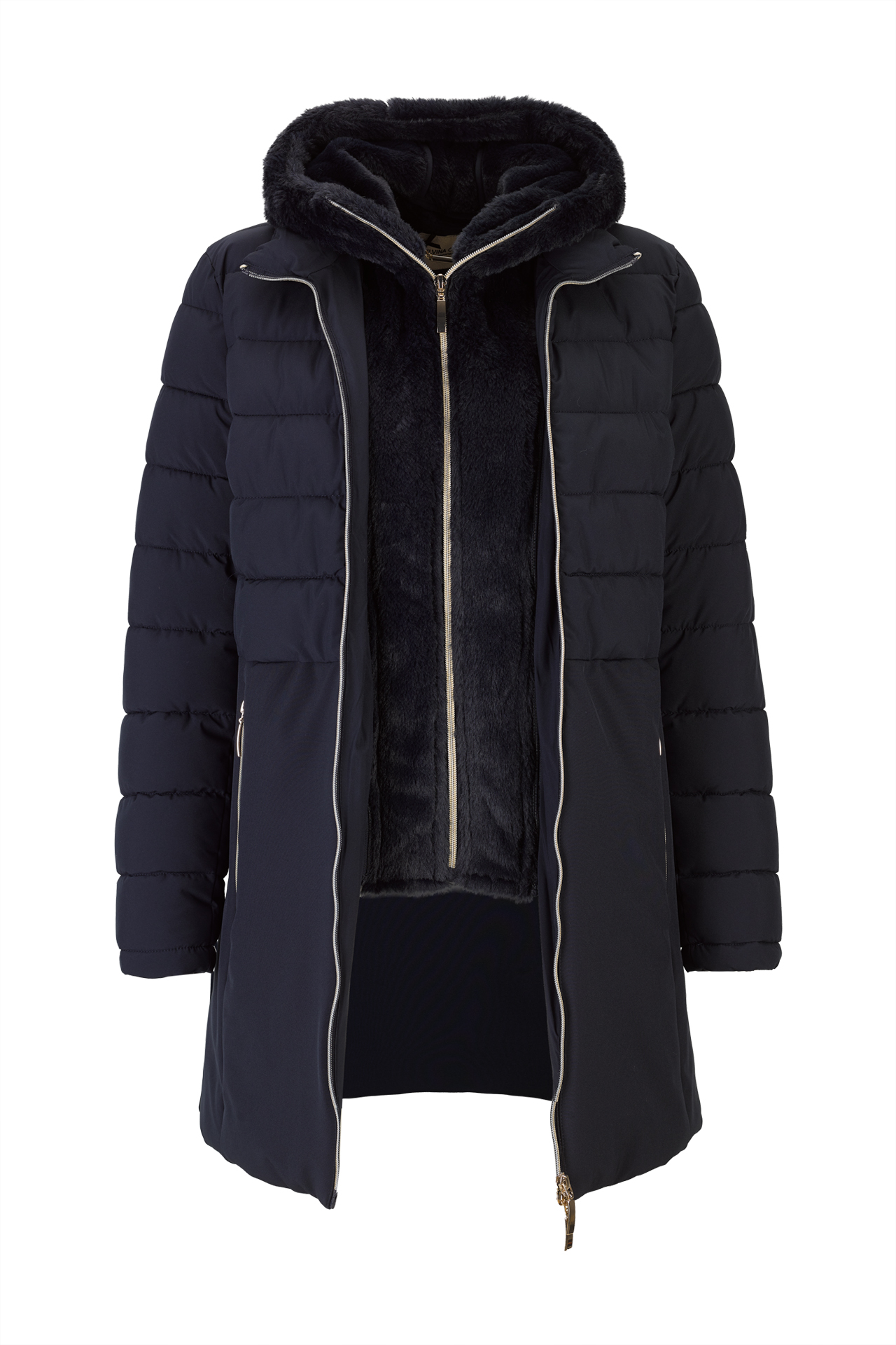 Parka with removable hood