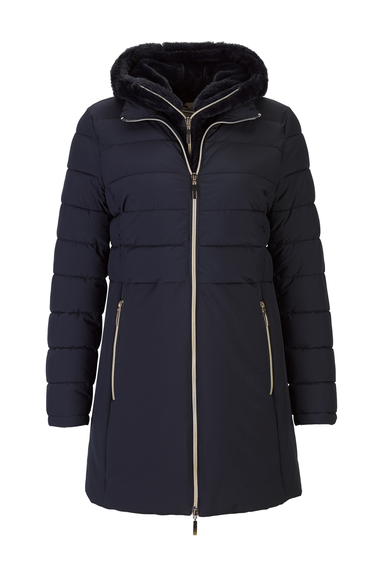 Parka with removable hood