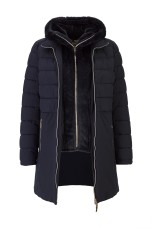 Parka with removable hood