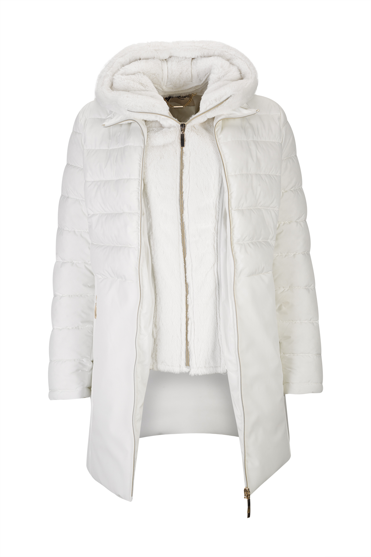 Parka with removable hood