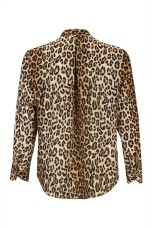 Central frill blouse