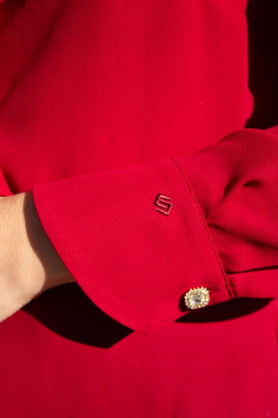 Túnica folho central