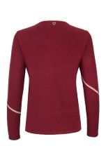 Jersey de punto con diseño geométrico