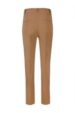 Asymmetrical waistband trousers