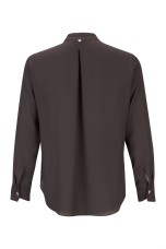 Central frill blouse